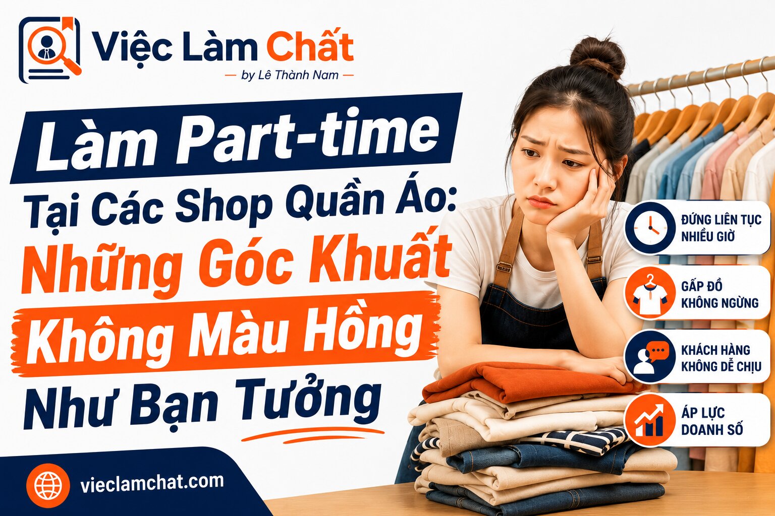 Làm Part-time Tại Các Shop Quần Áo Những Góc Khuất Không Màu Hồng Như Bạn Tưởng
